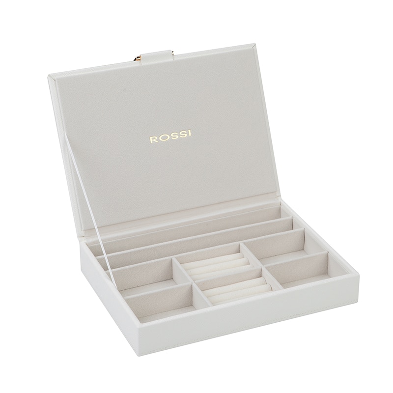 Cutie de bijuterii Rossi, WA10403, culoare alba