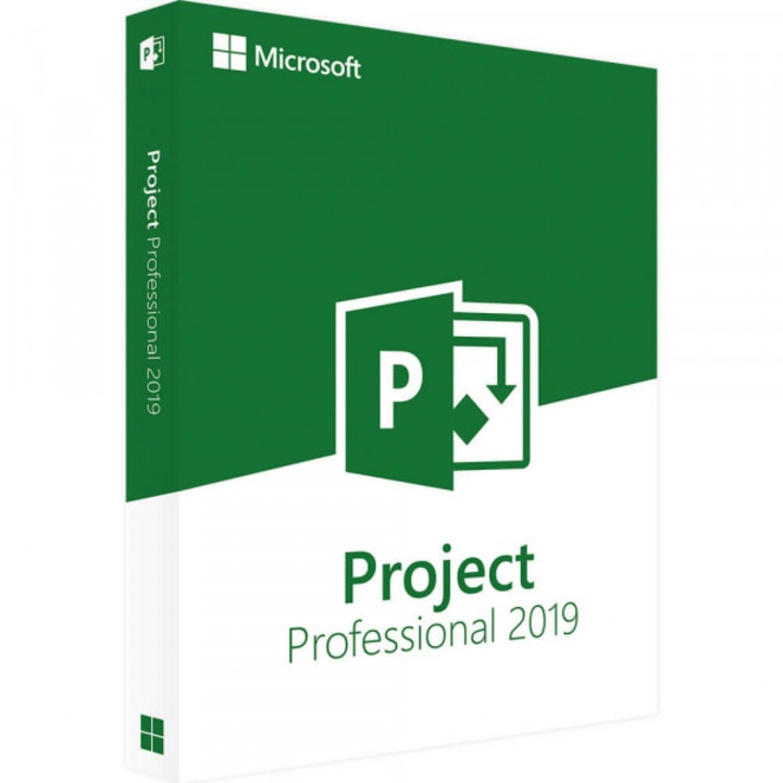 Project Professional 2019, online aktiválás, teljes verzió