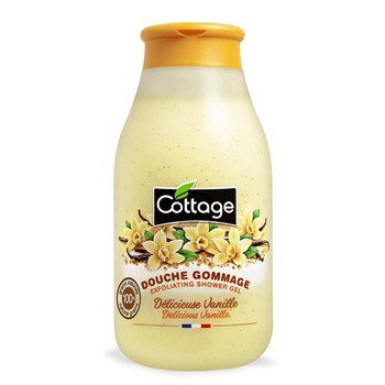 Gel de dus exfoliant Cottage Vanilie, 250 ml Gel de dus exfoliant Cottage Vanilie, 250 ml