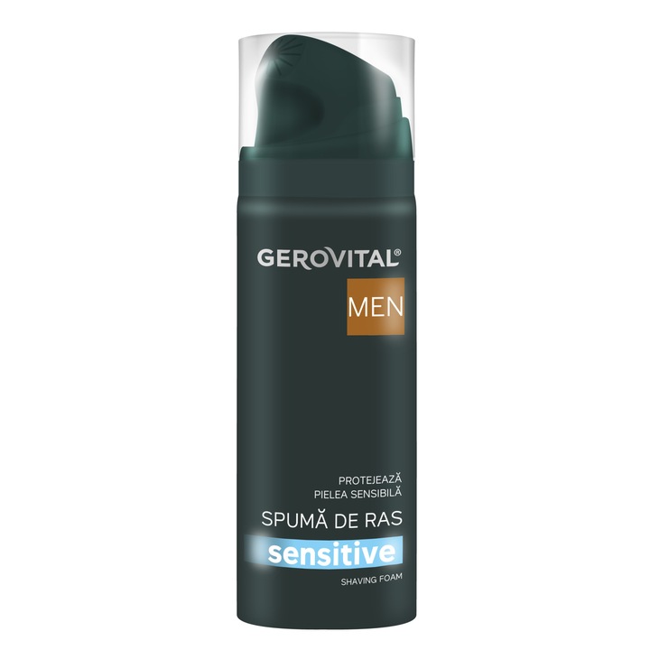Gerovital Men Sensitive Borotvahab, 200 ml