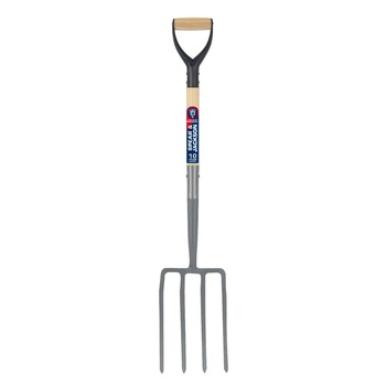 Furca cartofi cu 4 coarne otel carbon, coada lemn, maner D lemn, Spear & Jackson Neverbend Professional Furca cartofi cu 4 coarne otel carbon, coada lemn, maner D lemn, Spear & Jackson Neverbend Professional