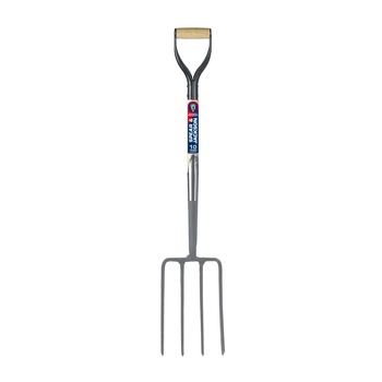 Furca sapat cu 4 coarne otel carbon, coada lemn, maner D lemn, Spear & Jackson Neverbend Professional Furca sapat cu 4 coarne otel carbon, coada lemn, maner D lemn, Spear & Jackson Neverbend Professional