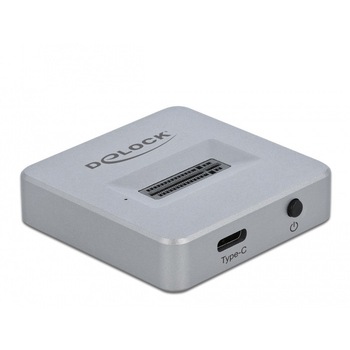 Docking station usb 3.1-C pentru ssd m.2 nvme pcie, Delock 64000 Docking station usb 3.1-C pentru ssd m.2 nvme pcie, Delock 64000