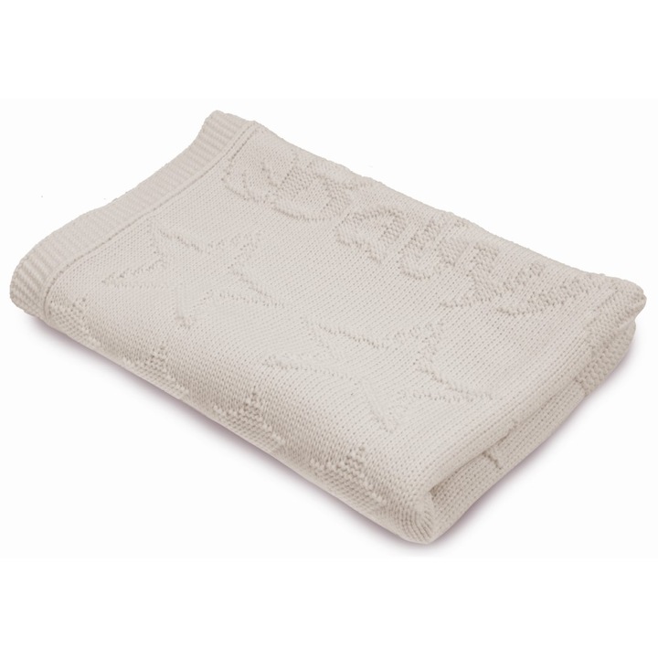 Одеяло Baby Matex, Плетено, 75/100 cm, Екрю