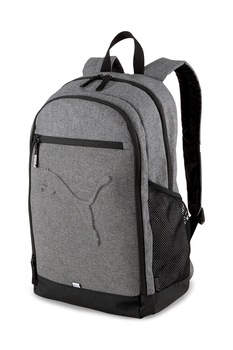 Puma, Rucsac unisex cu logo in relief Buzz - 26L, Gri Puma, Rucsac unisex cu logo in relief Buzz - 26L, Gri