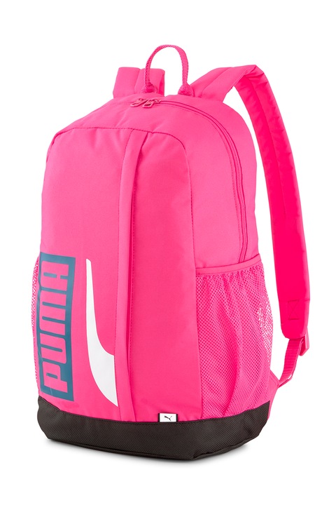 Puma, Plus II uniszex hátizsák logóval, Élénk rózsaszín