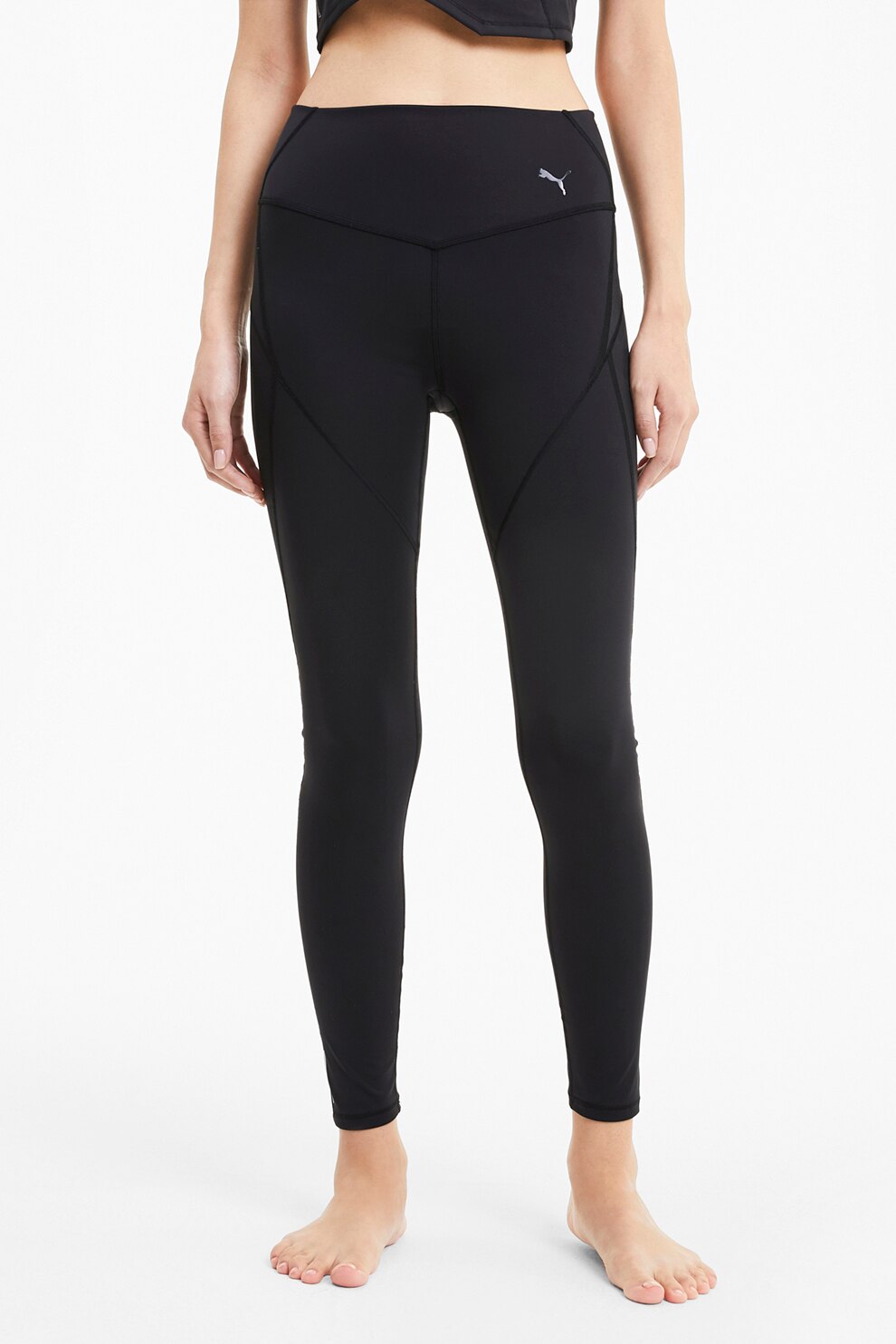 Puma, Colanti pentru antrenament Studio Porcelain, Negru