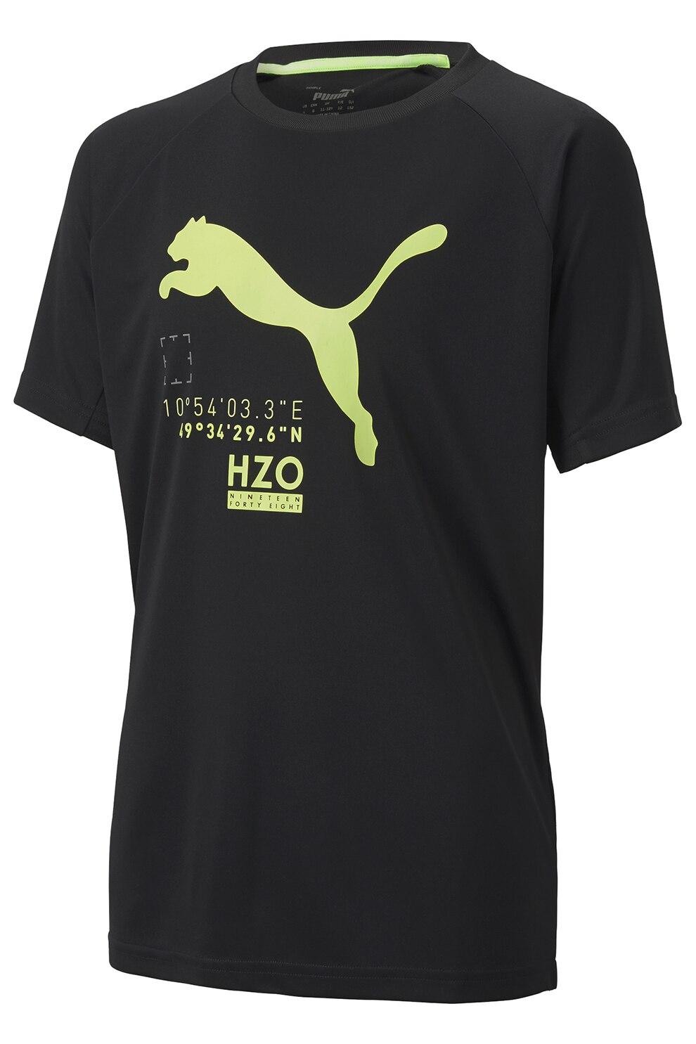 Puma, Tricou cu logo Active Sports, Negru