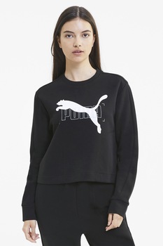 Puma, Bluza sport cu decolteu la baza gatului Nu-tility, Negru Puma, Bluza sport cu decolteu la baza gatului Nu-tility, Negru