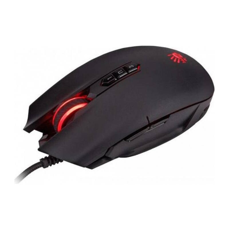 Mouse gaming A4Tech Bloody P80 PRO, RGB, Pixart, Negru