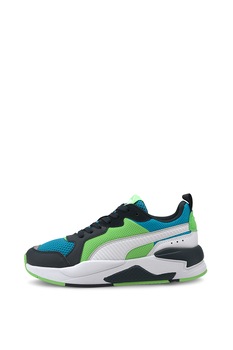 Puma, Pantofi sport cu insertii de piele ecologica X-Ray Puma, Pantofi sport cu insertii de piele ecologica X-Ray