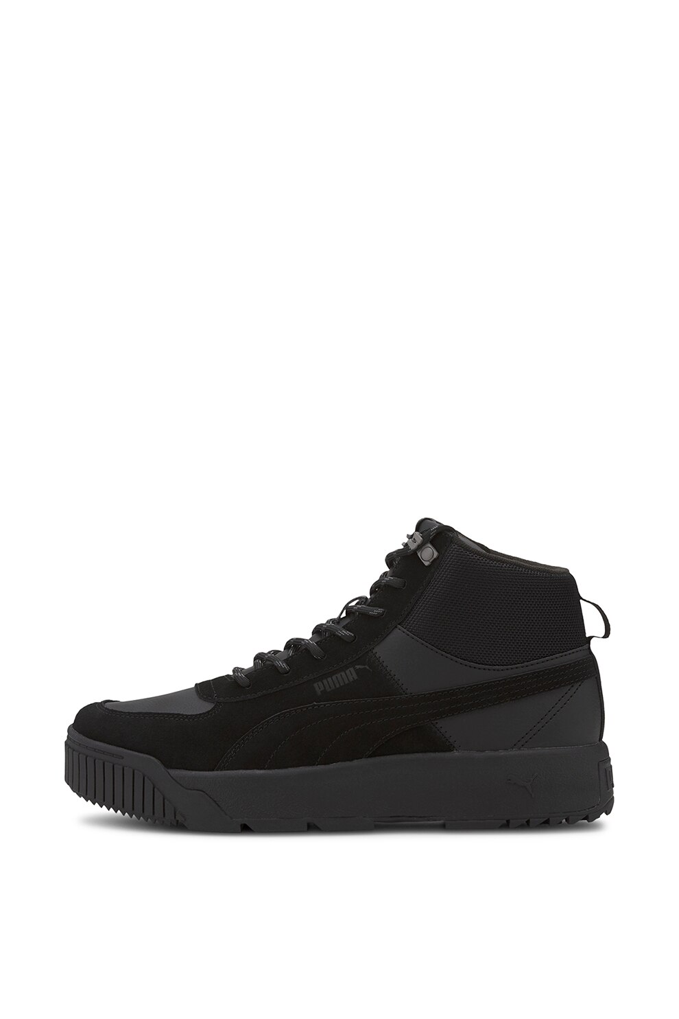 Puma, Pantofi sport mid-high cu insertii de piele intoarsa unisex Tarrenz