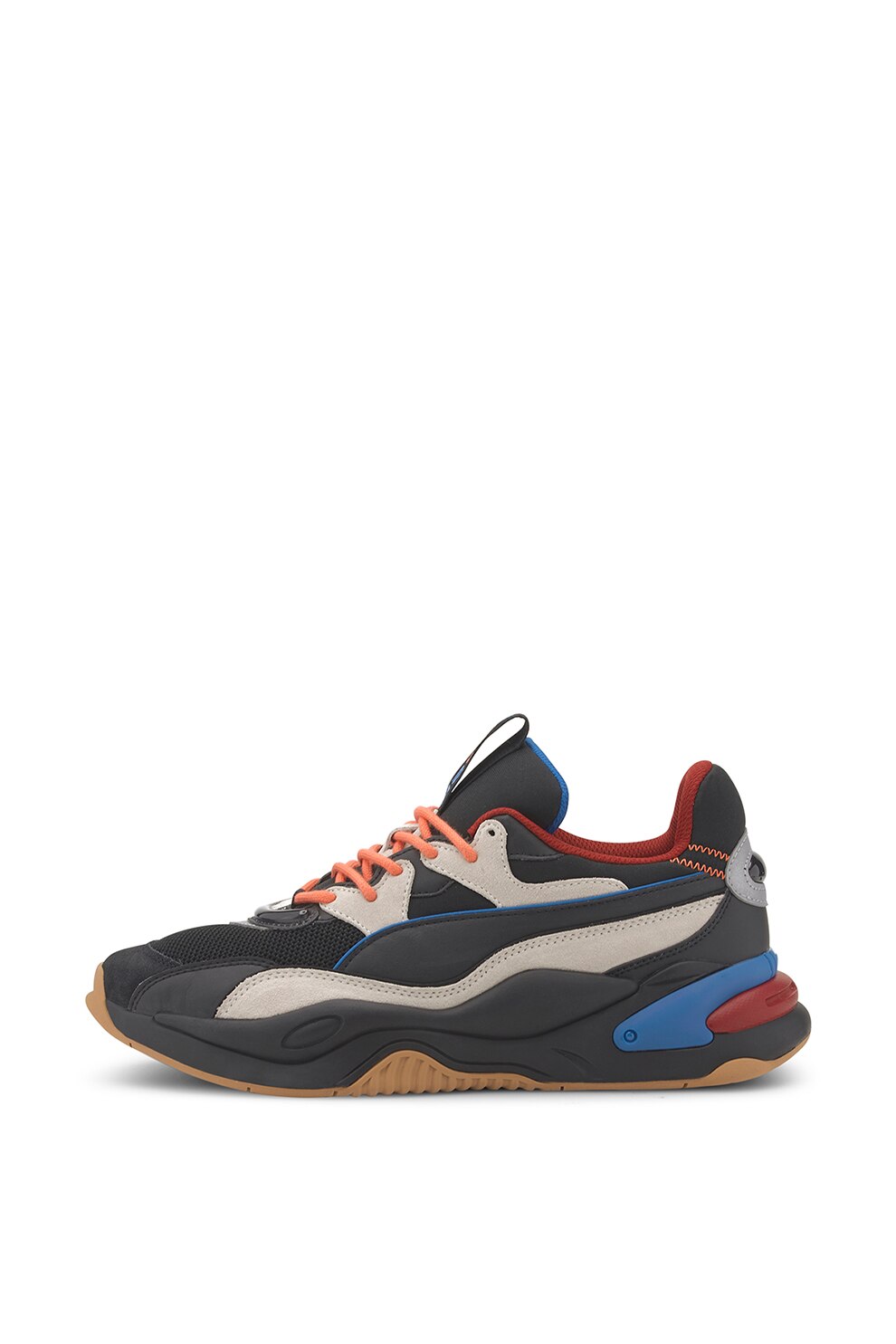 Puma, Pantofi sport unisex de piele cu insertii de plasa Rs-2k Rf