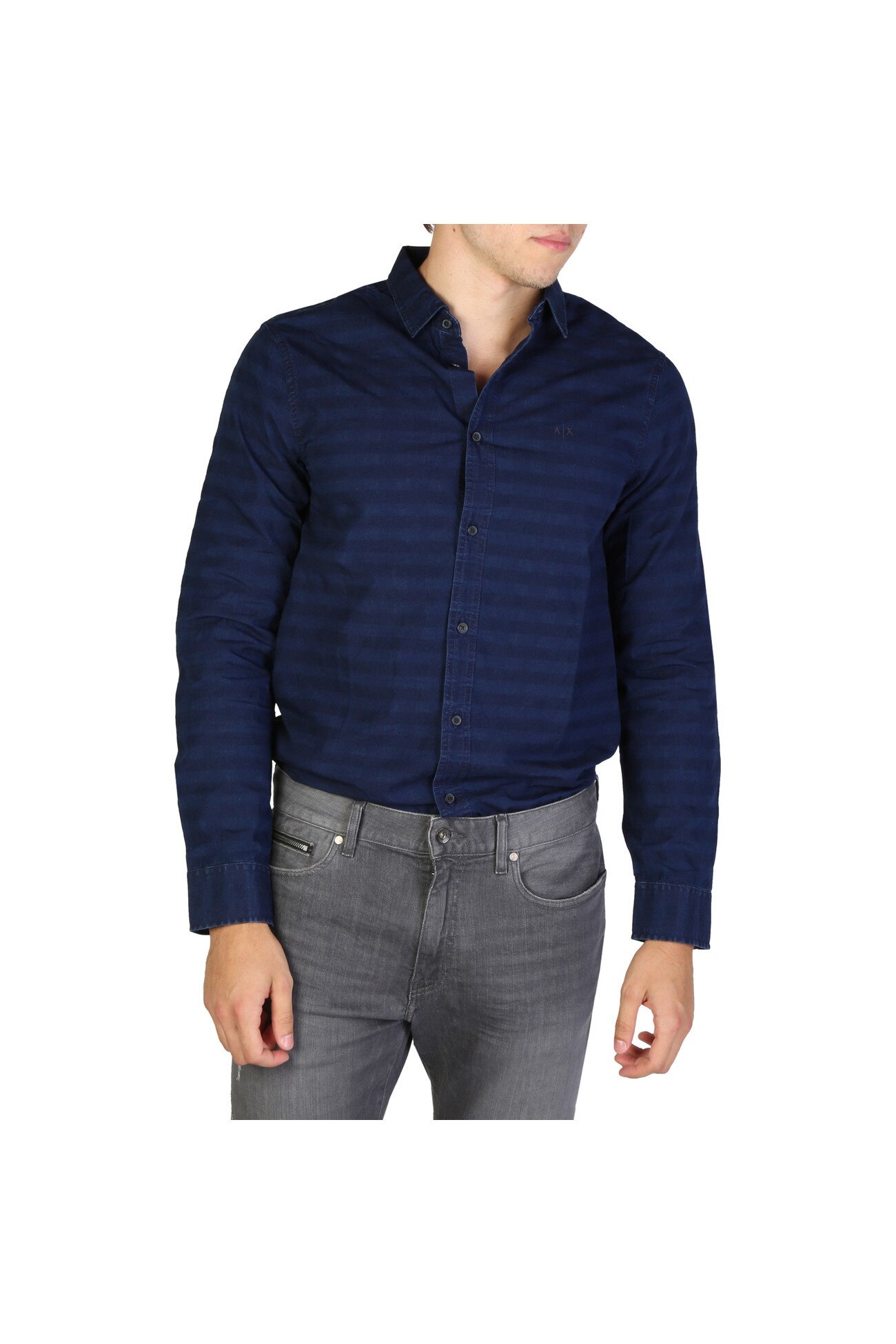 Camasa barbati Armani Exchange model 3ZZC51ZNDFZ, Albastru