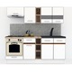 Set Bucatarie Marina New 200, Alb, 200 x 195-230 x 60 cm