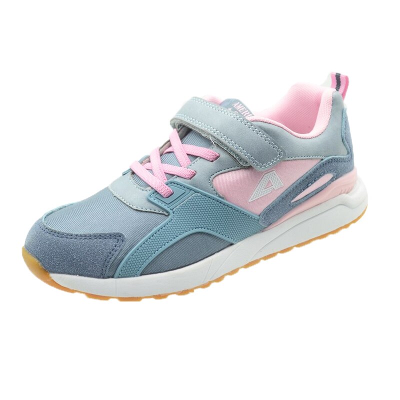 Pantofi sport pentru fete American Club BS 12/20, Gri, 34 EU