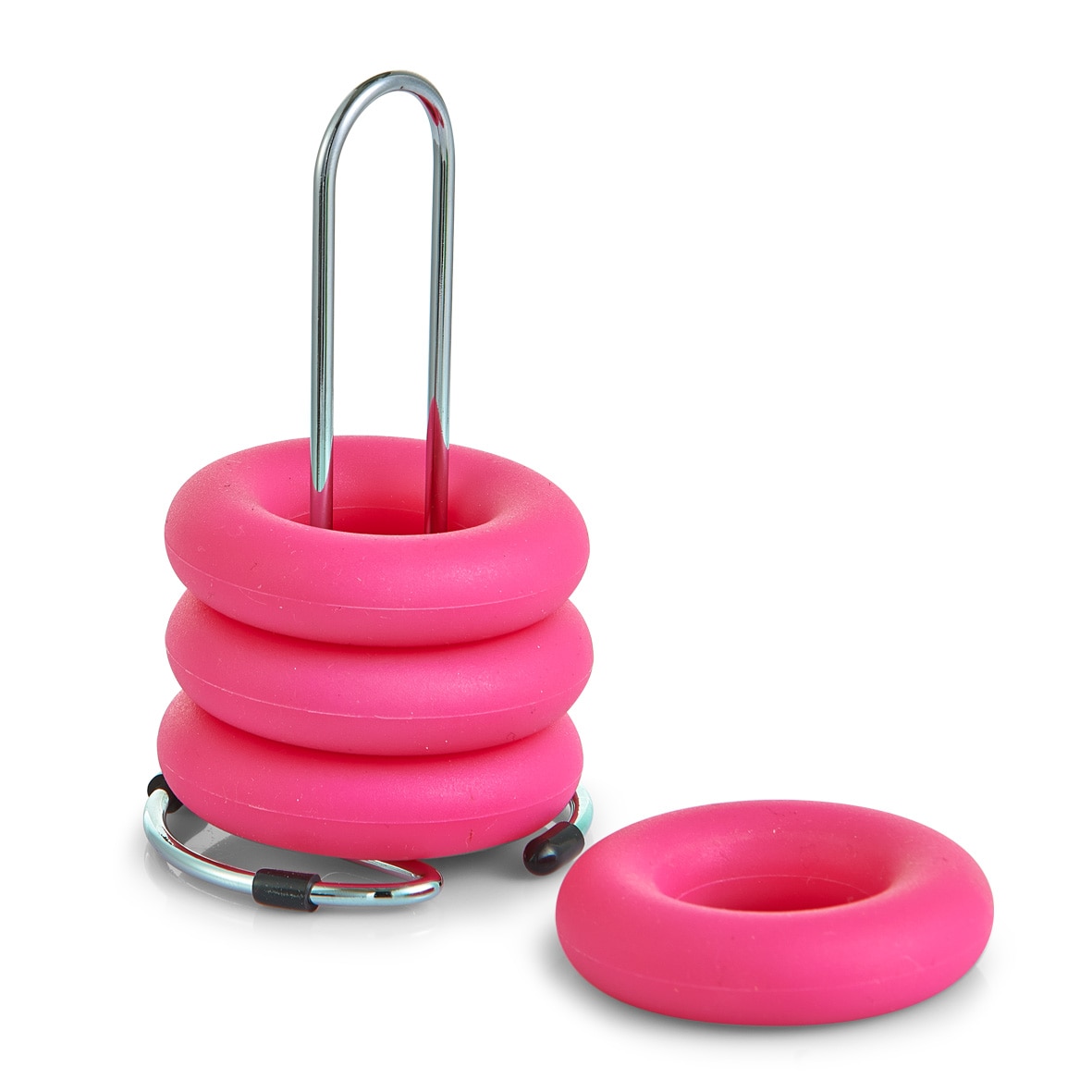 Set 4 suporturi pentru oua, Roz, Zeller