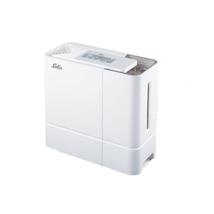 Umidficator de aer Blaupunkt , Filtru HEPA13,Functie de aromatizare a aerului,Ionizator integrat,Cartus de demineralizare,Functionare silentioasa,Alb