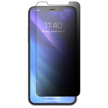 Folie sticla securizata Apple iPhone 11 Pro model Privacy Tempered Glass, Antisoc, Viceversa Folie sticla securizata Apple iPhone 11 Pro model Privacy Tempered Glass, Antisoc, Viceversa