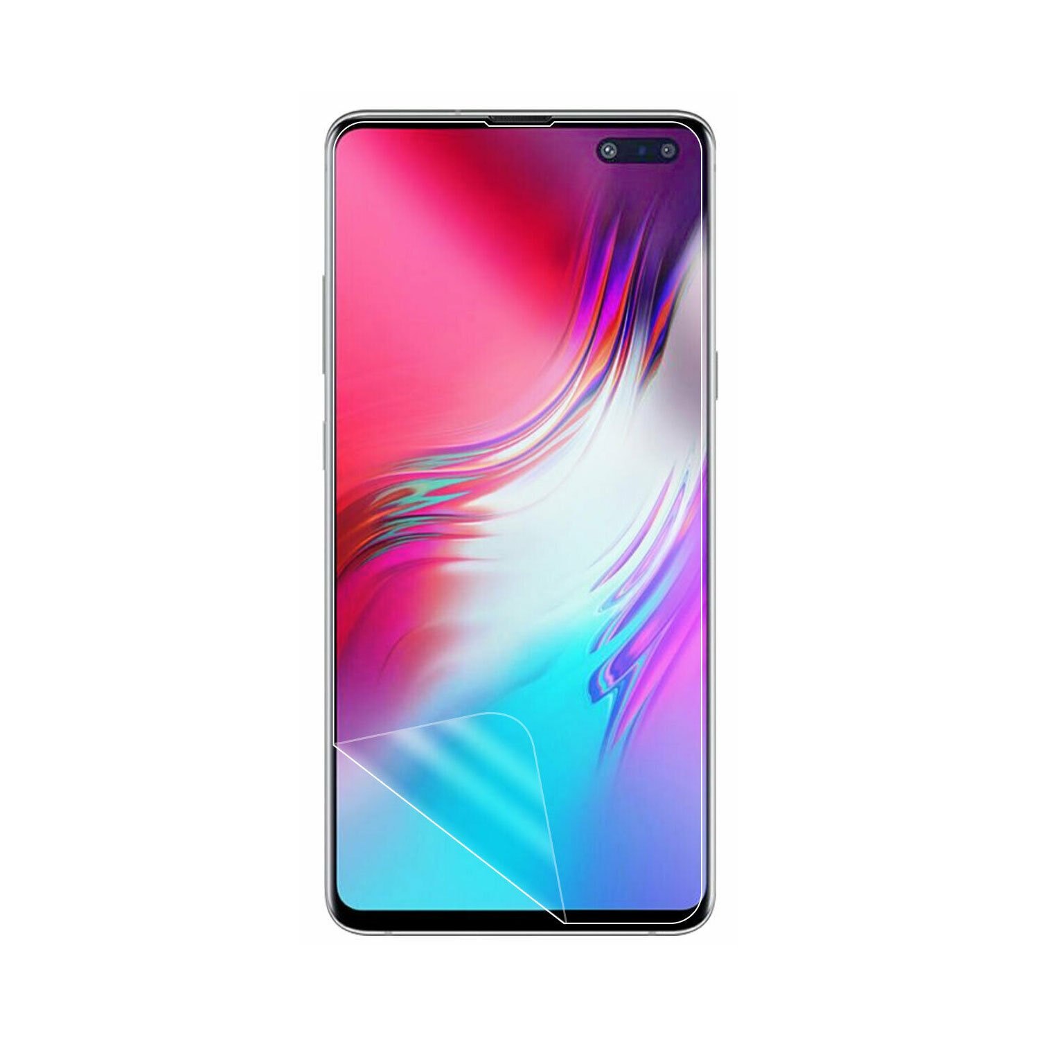 Folie protectie fata Samsung Galaxy S10 5G Hydrogel Transparenta cu instalare usoara in 3 pasi Viceversa
