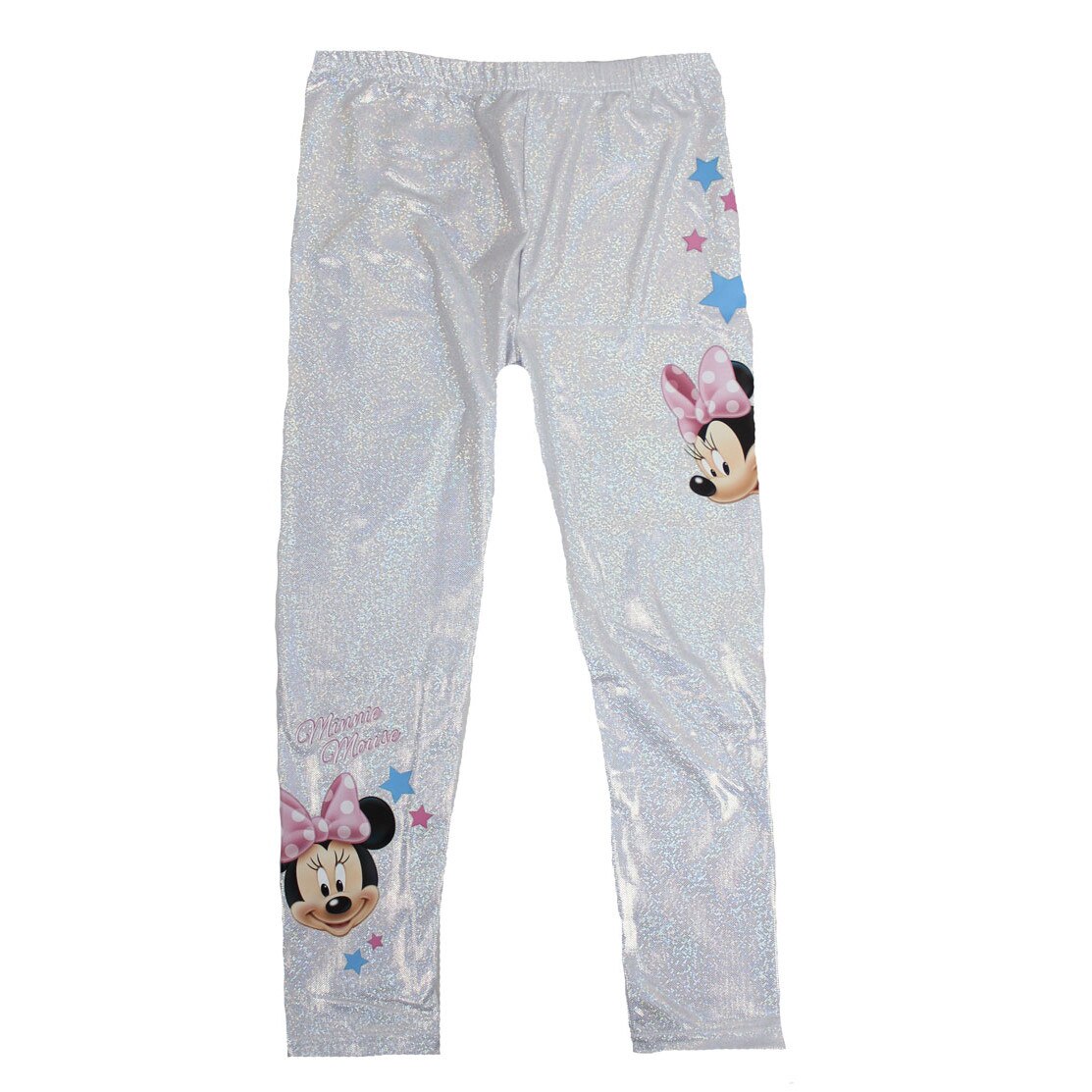 Colanti, Minnie Mouse cu stelute, argintii