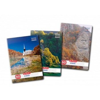 Set 10 caiete Herlitz, motiv Romania, A4, 60 file, dictando , colturi rotunjite Set 10 caiete Herlitz, motiv Romania, A4, 60 file, dictando , colturi rotunjite