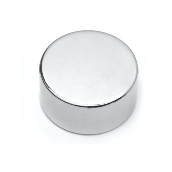 Magnet puternic forta 26 kg disc 30 x 15 mm neodim atractie pilitura tir ulei