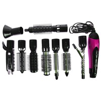 set perie multifunctionala pentru coafat 10 in 1 1000w magenta gemei - gm4835m imagen 20_0_
0