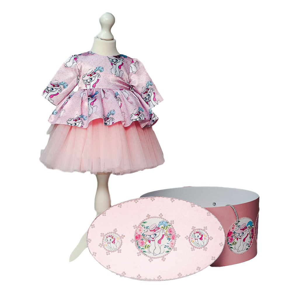 Set botez trusou fete, Licurici Bebe, model 4, 6-9 luni, Marie