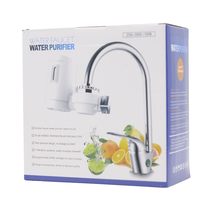 Пречиствател на вода WATER FILTER, С вградена ръкохватка, 7 филтриращи системи