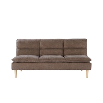 Canapea extensibila 3 locuri Nadia, Mobila Sigma, tesatura Brown, 178x91x86 cm Canapea extensibila 3 locuri Nadia, Mobila Sigma, tesatura Brown, 178x91x86 cm
