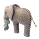 Figurina Elefant African, Fetru, Maro, 6x5x1 cm