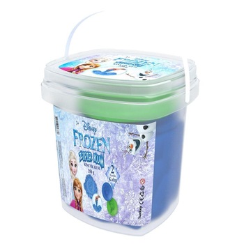Nisip kinetic, Frozen, Disney, 350 g, albastru, 4 forme Elsa, Anna si Olaf, + 3 ani Nisip kinetic, Frozen, Disney, 350 g, albastru, 4 forme Elsa, Anna si Olaf, + 3 ani