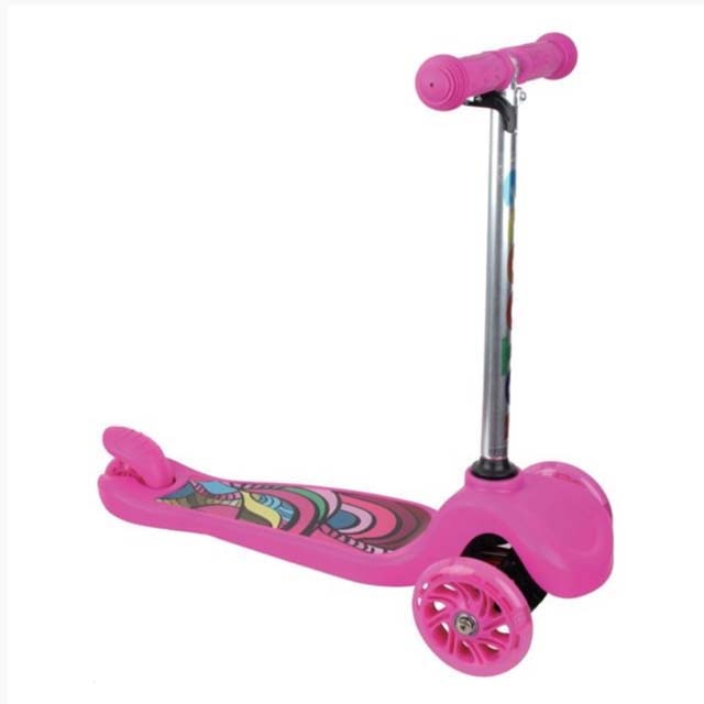 Tricicleta pentru copii Edea, Lumini LED, Roz