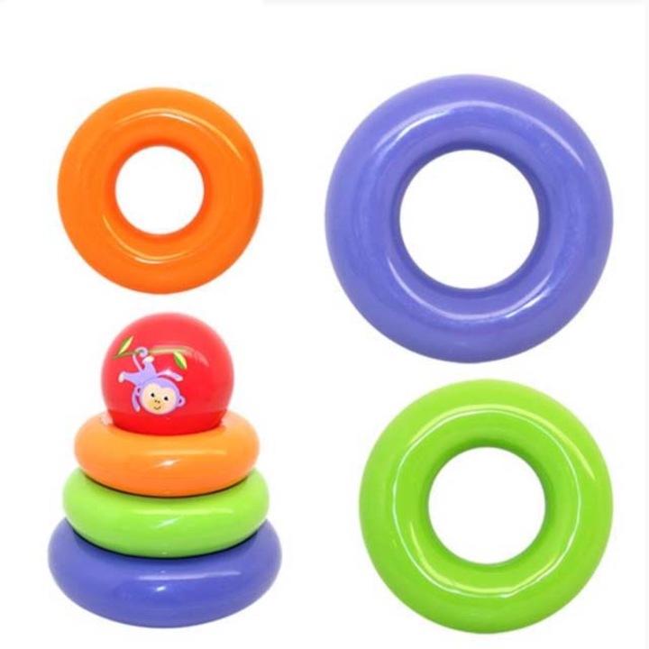 Надуваема пирамида Fisher Price, Многоцветен, 0+години