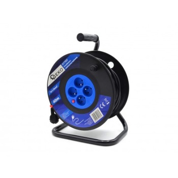 Cablu electric pe tambur 3x1.0mm2 40m Geko G17502 Cablu electric pe tambur 3x1.0mm2 40m Geko G17502