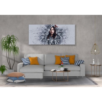 Tablou canvas 75x50 cm, model Portret fata 9 Tablou canvas 75x50 cm, model Portret fata 9