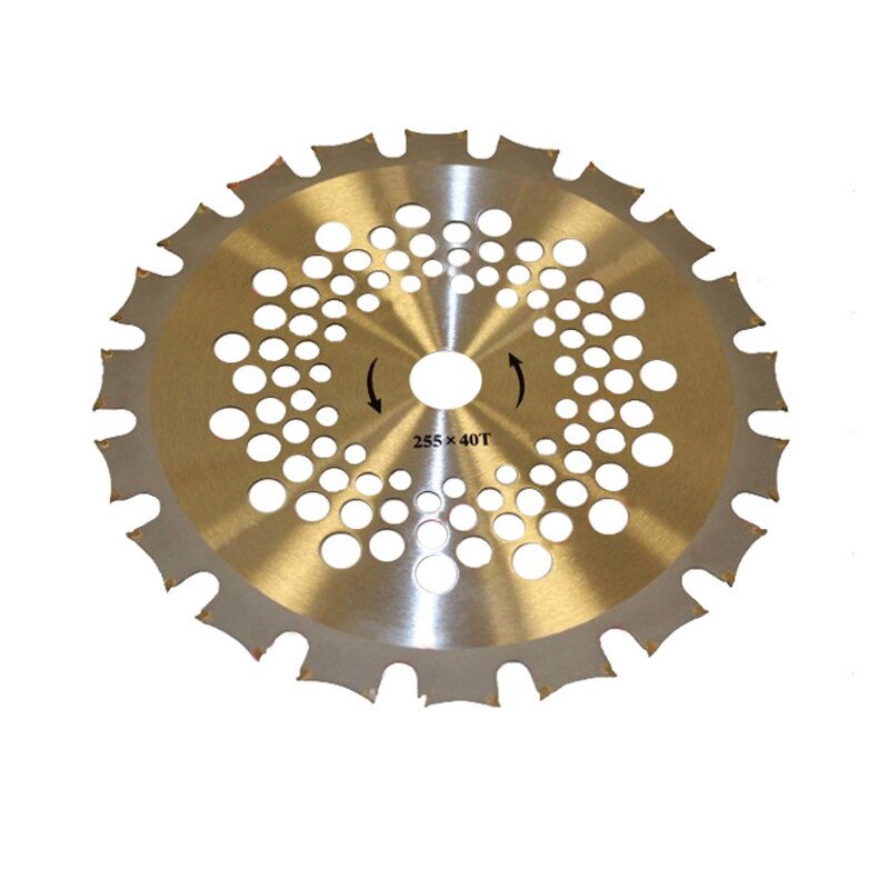 Disc vidia dublu pentru motocoasa, 255 x 25.4 mm, 40 T