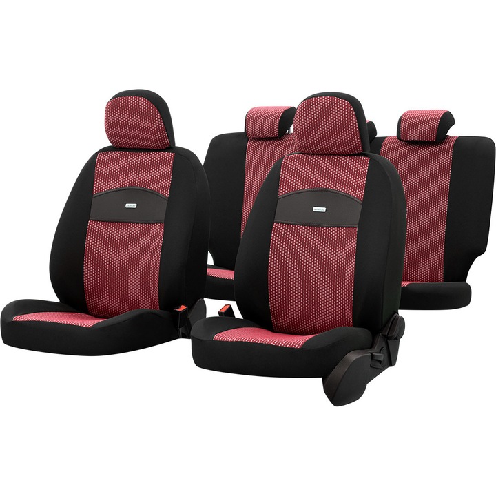 Комплект калъфи за седалки Otom Smart, 11 части, Червен