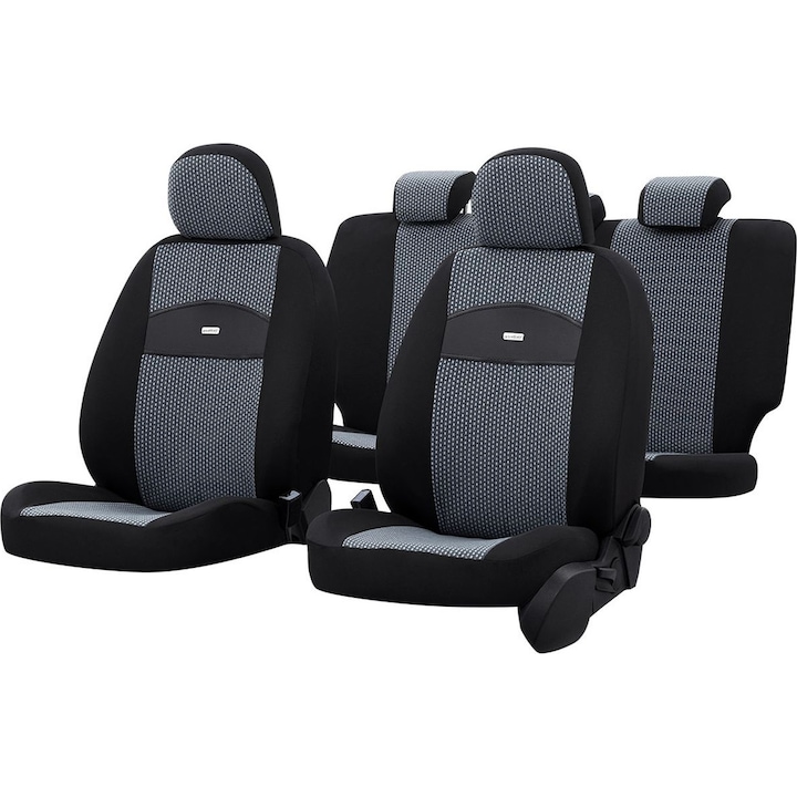 Комплект калъфи за седалки Otom Smart, 11 части, Сив