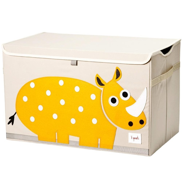 Cutie depozitare pentru camera copiilor, 3 Sprouts, Rhino, XL