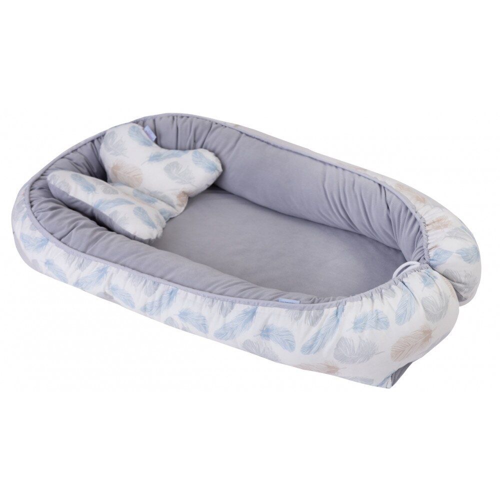 Saltea reductor cu doua fete Baby Nest Velvet Flakes 04