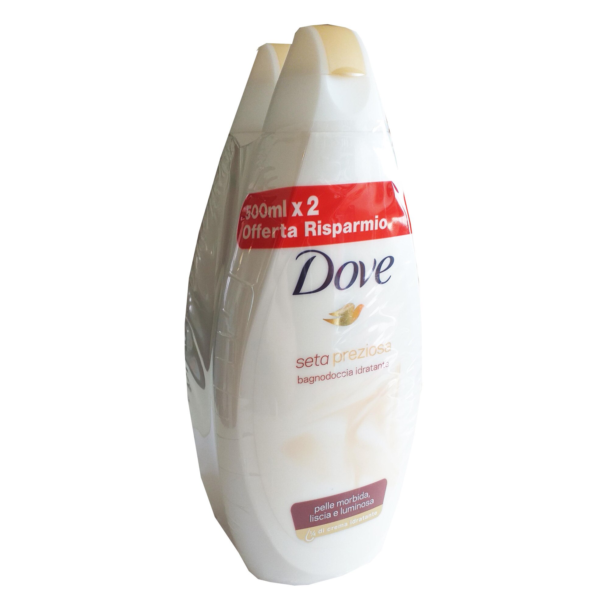 Gel de dus Dove 2x500ml Fine Silk