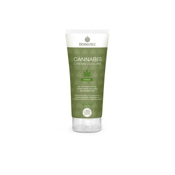 Crema de dus cu cannabis, ginkgo biloba si minerale Dermasel 200 ml Crema de dus cu cannabis, ginkgo biloba si minerale Dermasel 200 ml