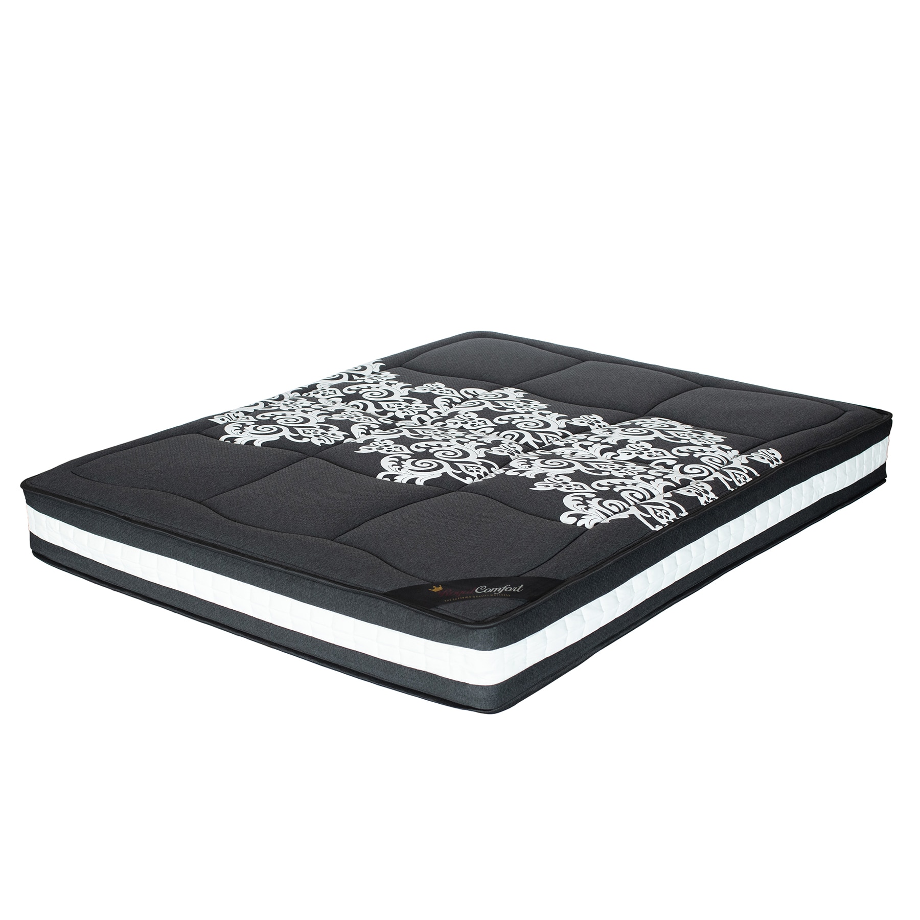 Saltea ROYAL COMFORT 5Star, 180x200x23 cm, cu arcuri individuale si spuma poliuretanica cu memorie, fermitate medie