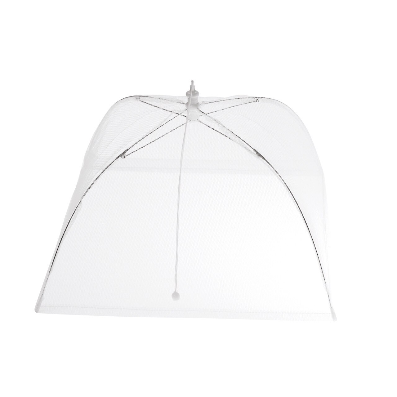 Protectie pentru alimente tip umbrela Color Life, 36x36 cm, poliester, alb