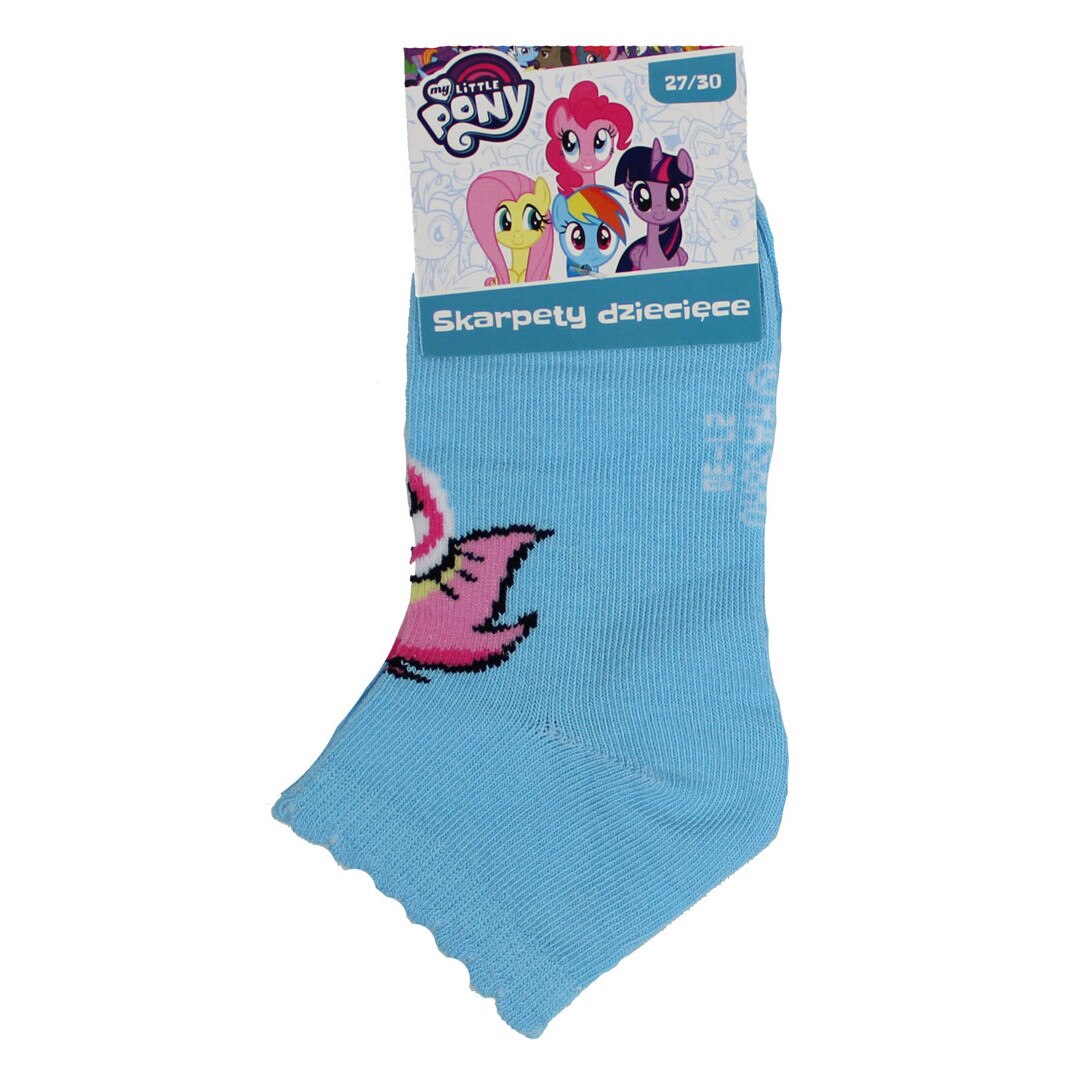 Sosete scurte, Rainbow Dash, albastre 27-30