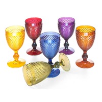 set 6 pahare cu picior diamond color life 390 ml plastic multicolor imagen 59_0_
0