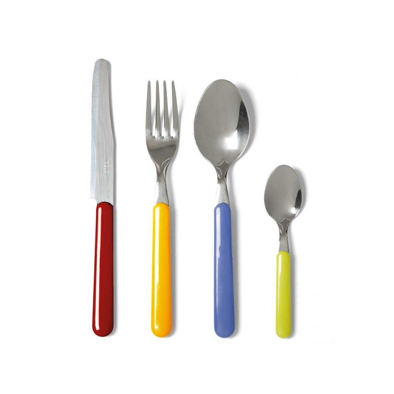 Set tacamuri 24 piese, Fashion, Color Life, inox, multicolor