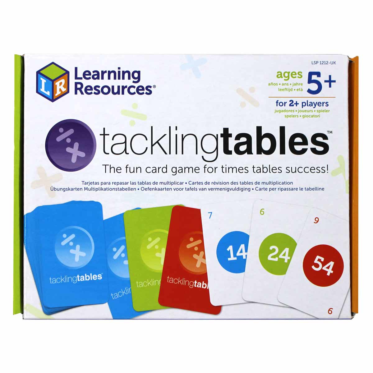 Карти за умножение и деление Learning Resources - eMAG.bg